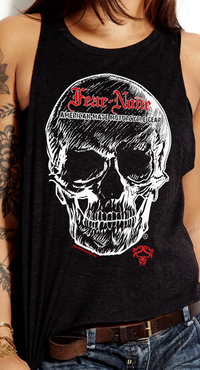 Women's "Big Skull" Rider Tank