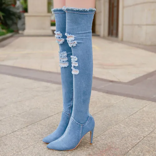 Women's Summer & Autumn Over The Knee Boots