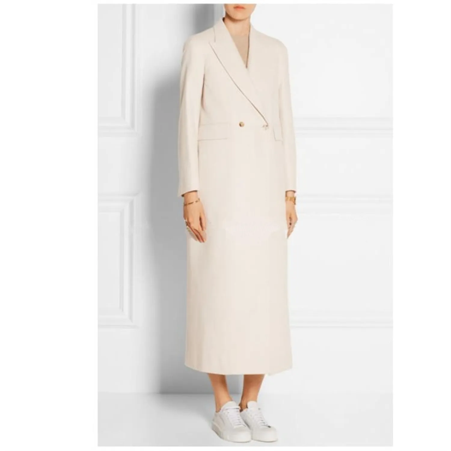 Women's Winter Woolen Long Coat