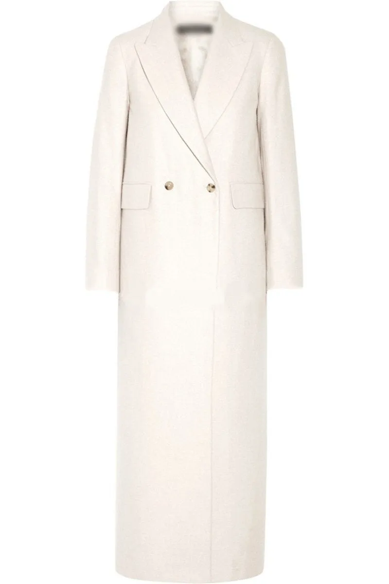 Women's Winter Woolen Long Coat