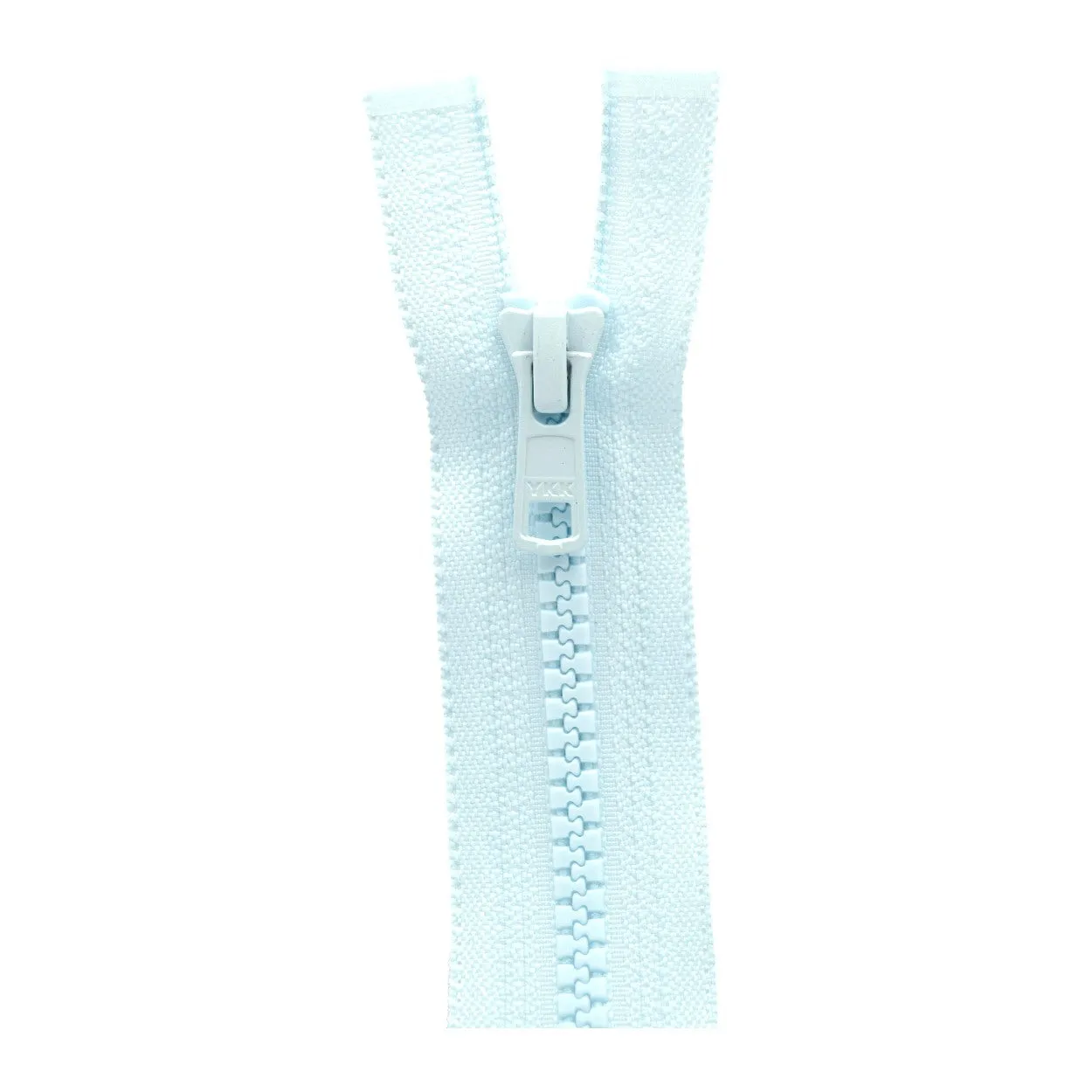 YKK Open End Zip - Medium Plastic | colour 541 Pale Blue