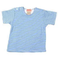 Zutano Periwinkle Candy Stripe  Short Sleeve Tee Shirt 6-12 months